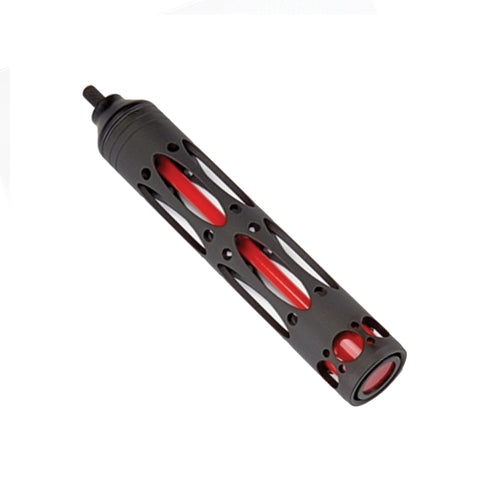 .30-06 K3 Stabilizer 8in Black with Blood Red Accent