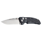 Hogue EX01 4in Folder Drop Pt Tumb Finish G10 Frame Black