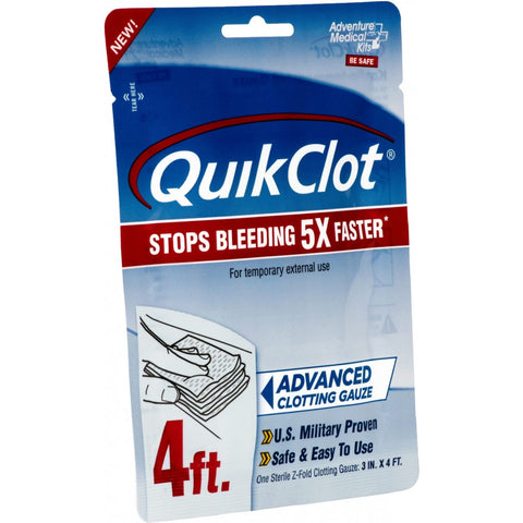 AMK QuikClot Gauze 3 inch x foot