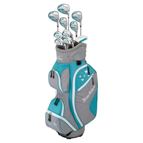 Tour Edge 2020 Lady Edge Full Set Grey White Petite