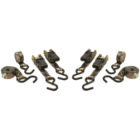 HME Camo Ratchet Srap 4 Pack