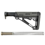 Hogue AR15 M16 OM CollapseButtstock w MilSpec BufferTube Gry