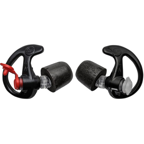 SureFire Comply Foam Tipped Filtered Earplugs Small 25Pr Blk