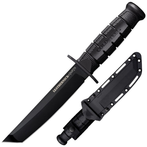 Cold Steel Leatherneck Fixed Blade 7.0 in Black Polymer Hndl