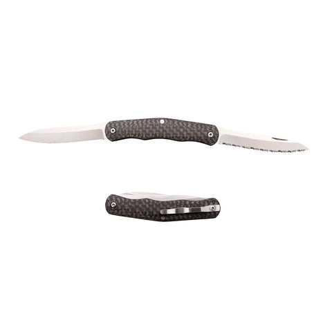 Cold Steel Lucky Folder 2.63 in Blade Carbon Fiber Handle