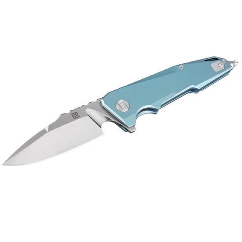 Artisan Predator Folder 3.74 in Titanium Handle S35VN