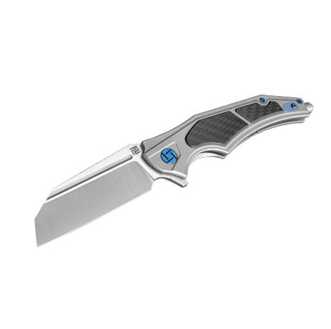 Artisan Apache Nomad Folder 3.82in M390 Blade Titanium