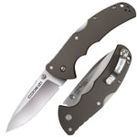 Cold Steel Code 4 Folder 3.5 in Tanto Pt Plain Gray Aluminum