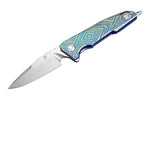 Artisan Predator Folder 3.74 in S35VN Blade Titanium Handle