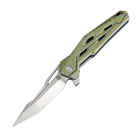 Artisan Bombardier Folder Fancy Titanium S35VN