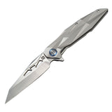 Artisan Cygnus Folder 3.54 in Blade Titanium Handle