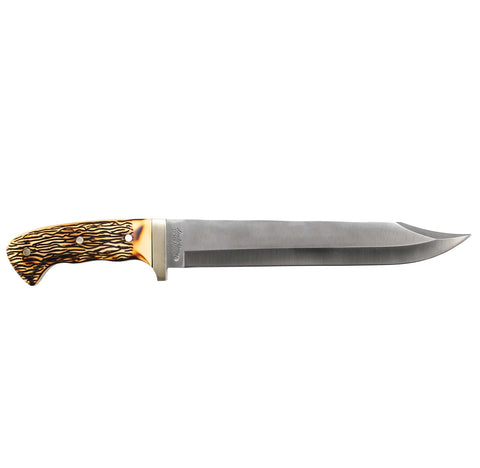 Uncle Henry Next Gen Fixed in Blade Staglon Handle